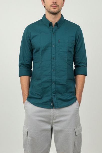 Sr garment Ocean Teal Classic Casual Shirt