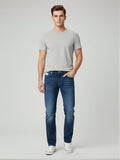 Sr garment MetroCore Blue Slim Denim & Essential Grey Tee