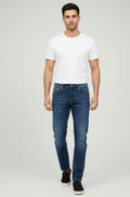 Sr garment Urban Classic Mid-Blue Denim & Essential White Tee