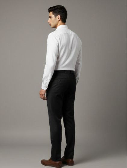 Sr garment Pure White Executive Formal Shirt
