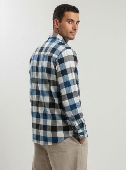 Sr garment Urban Slate Check Shirt