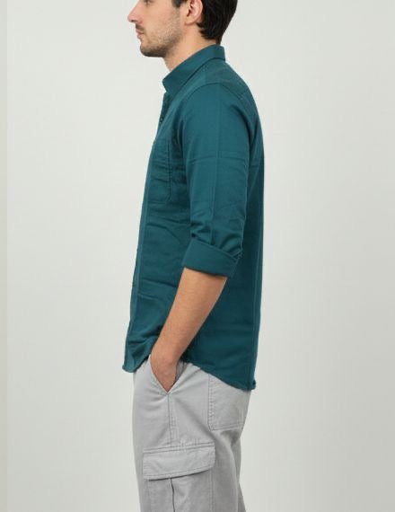 Sr garment Ocean Teal Classic Casual Shirt