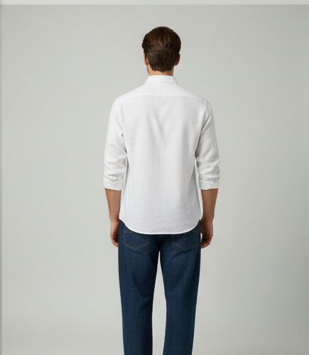 Sr garment Essential White Everyday Shirt
