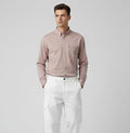 Sr garment Dusty Rose Classic Button-Down Shirt