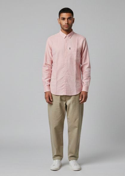 Sr garment Blush Pink Classic Button-Down Shirt