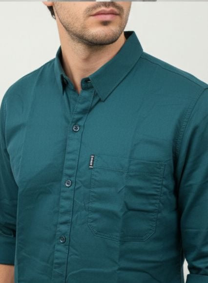 Sr garment Ocean Teal Classic Casual Shirt