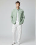 Sr garment Fresh Mint Layered Casual Shirt