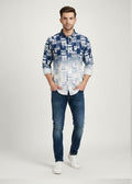 Sr garment Monochrome Fade Graphic Shirt