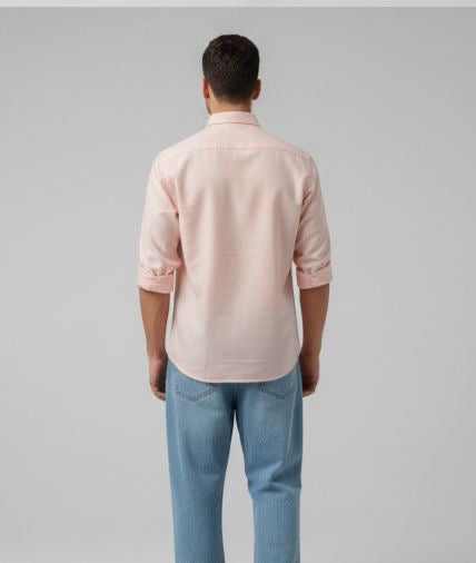 Sr garment Soft Blush Classic Button-Down Shirt