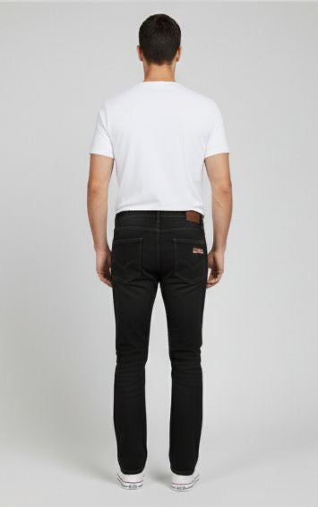 Sr garment Midnight Form Slim Black Denim & Classic White Tee