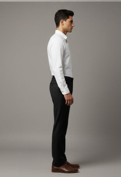 Sr garment Pure White Executive Formal Shirt