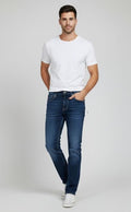 Sr garment Heritage Slim Blue Denim & Essential White Tee